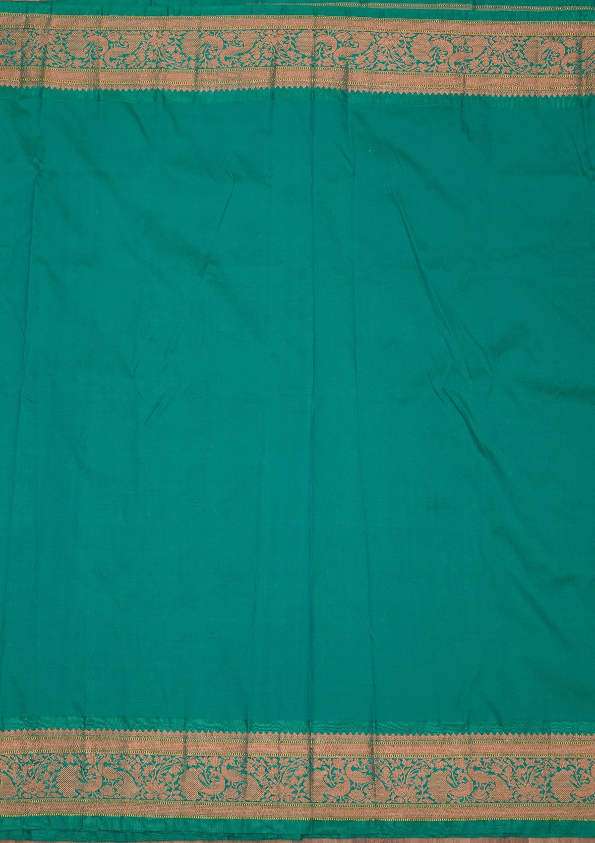 Mustard Zariwork Pure Silk Saree-Koskii