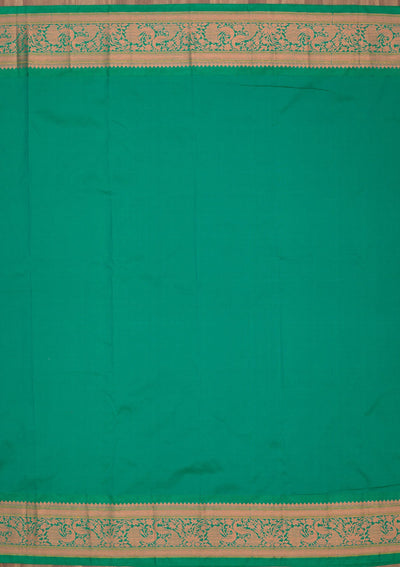 Royal Blue Zariwork Pure Silk Saree-Koskii