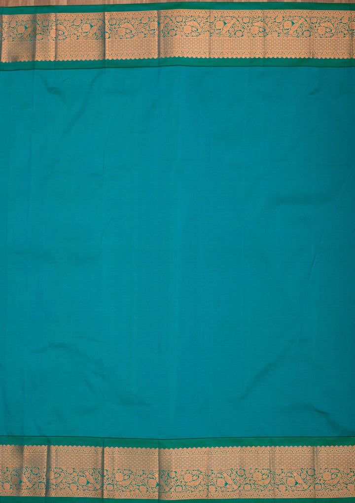 Purple Zariwork Pure Silk Saree-Koskii