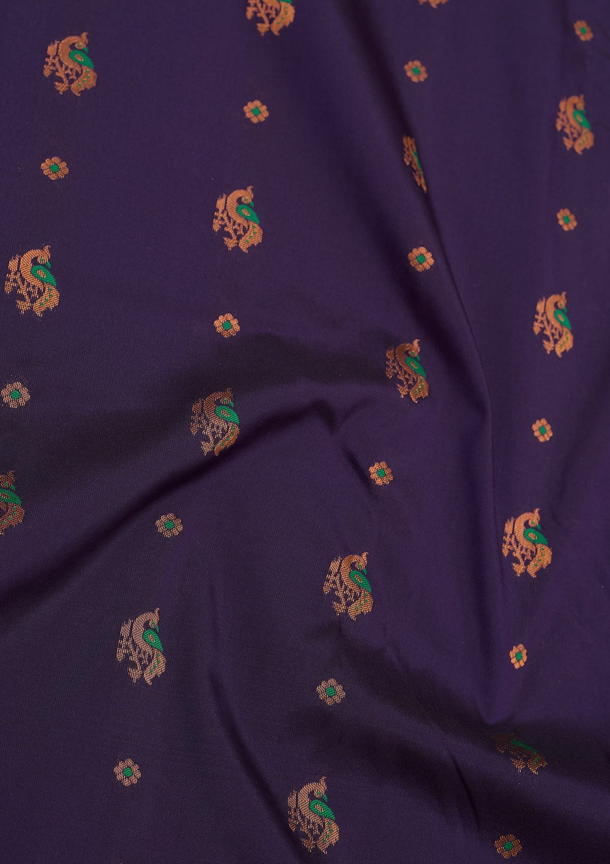Royal Blue Zariwork Pure Silk Saree-Koskii