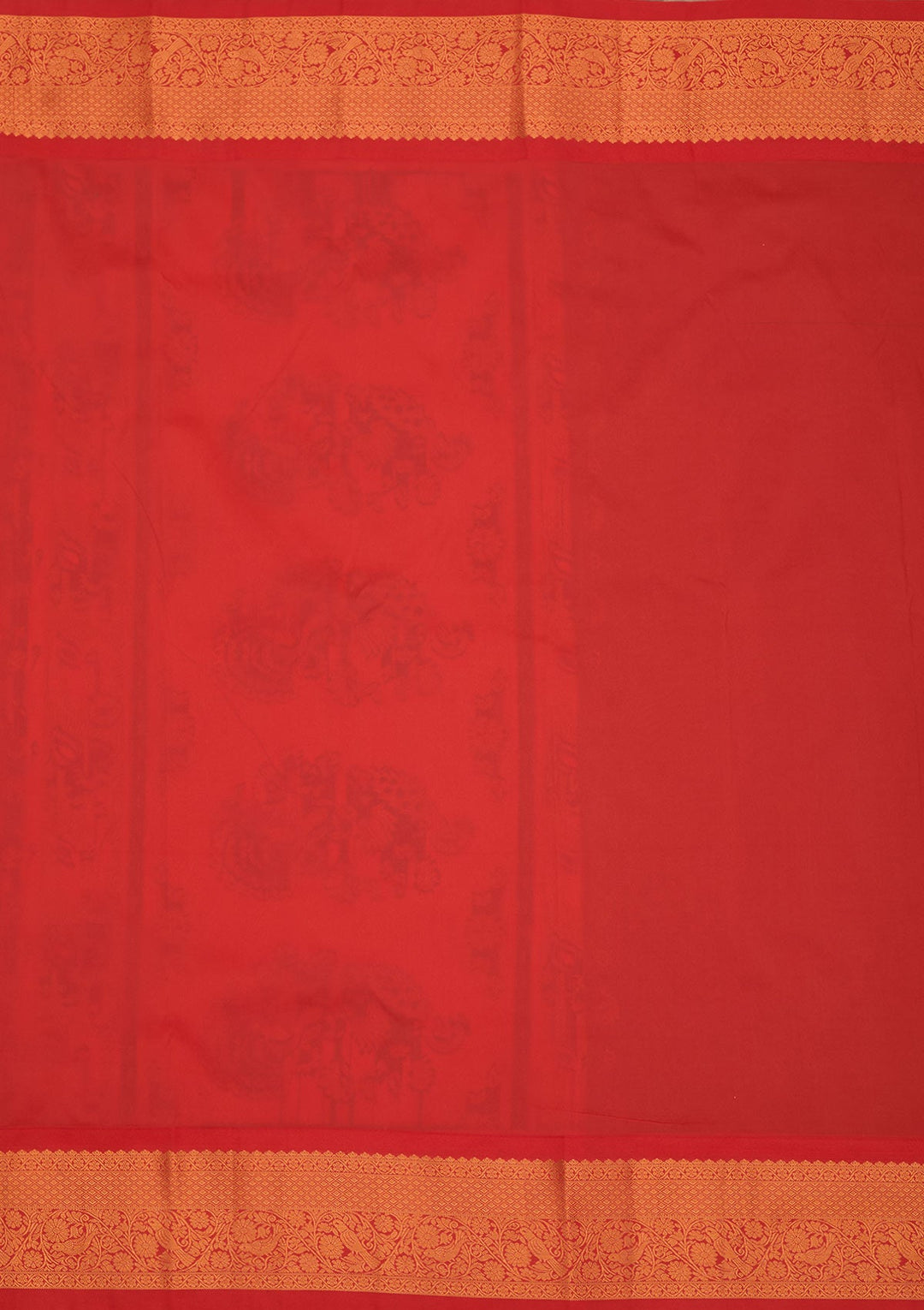 Wine Zariwork Pure Silk Saree-Koskii