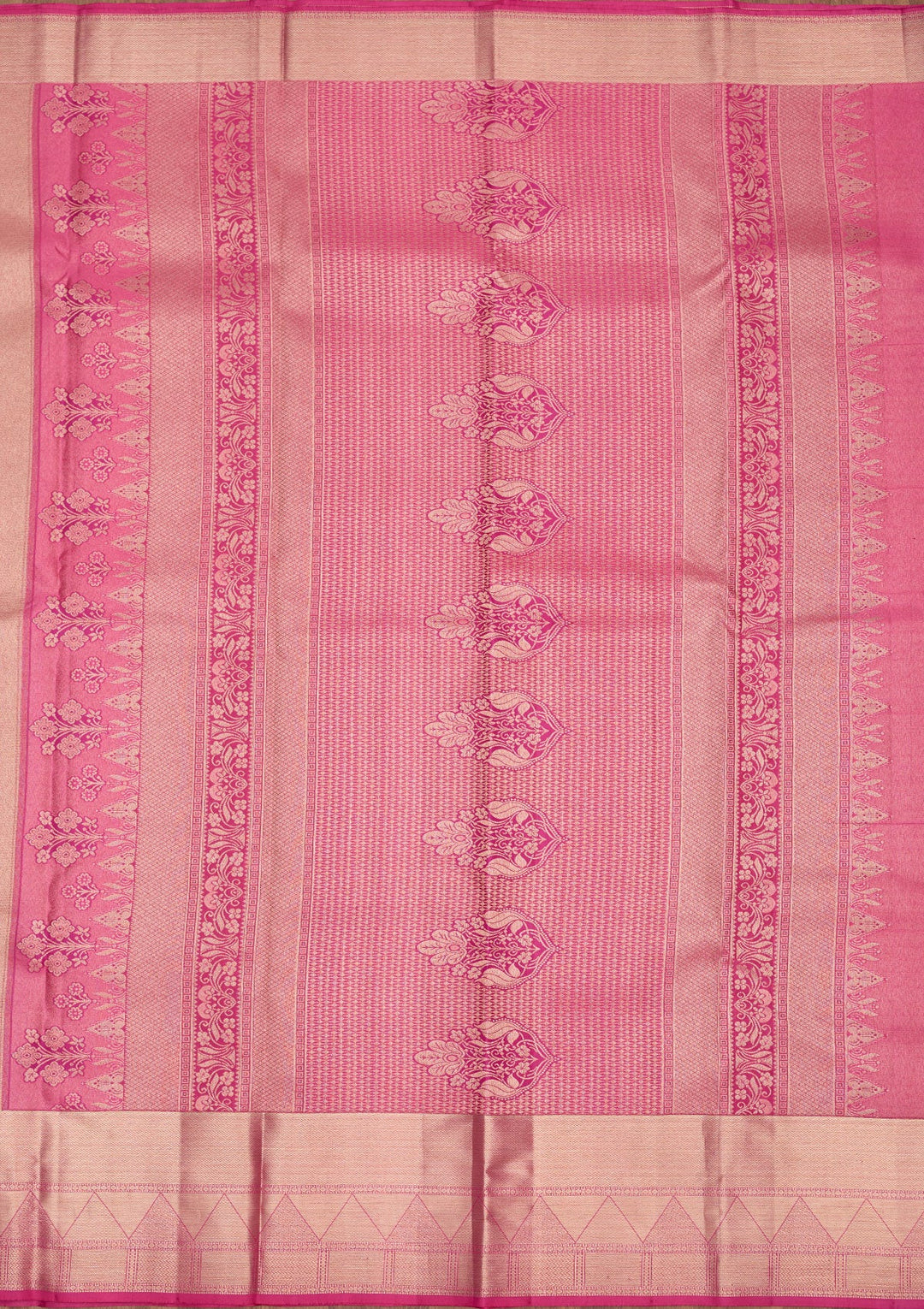 Beige Zariwork Pure Silk Saree-Koskii