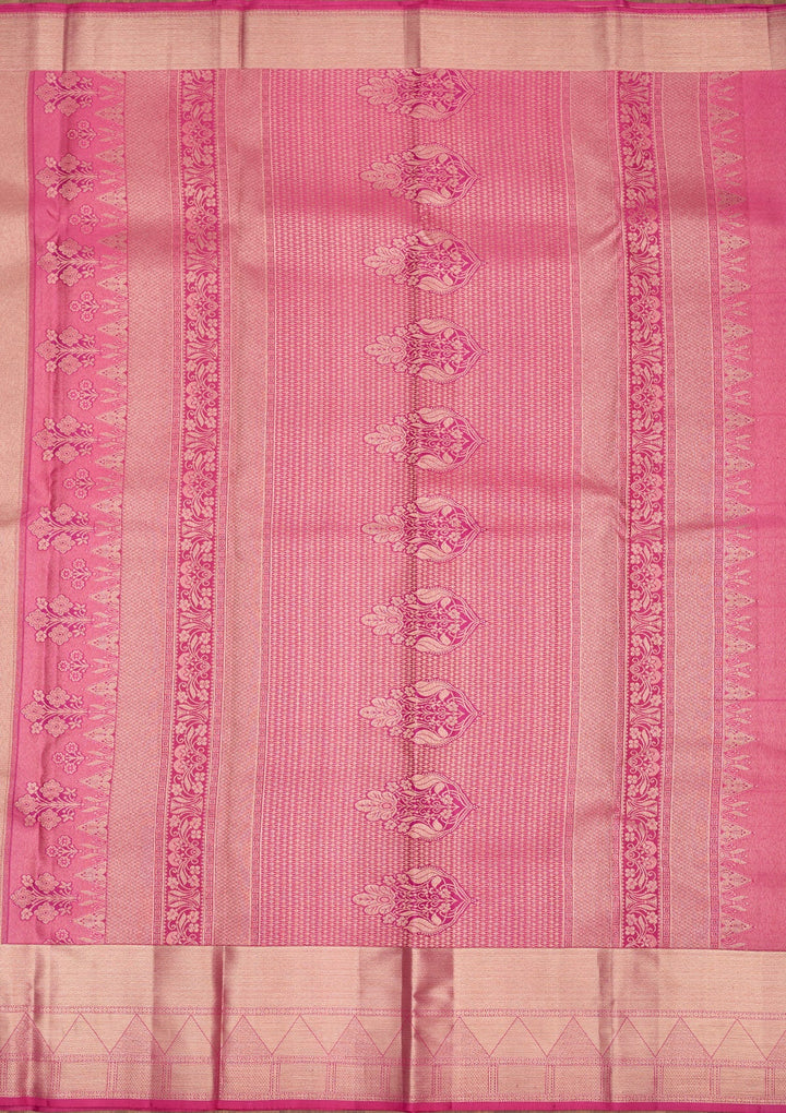 Beige Zariwork Pure Silk Saree-Koskii