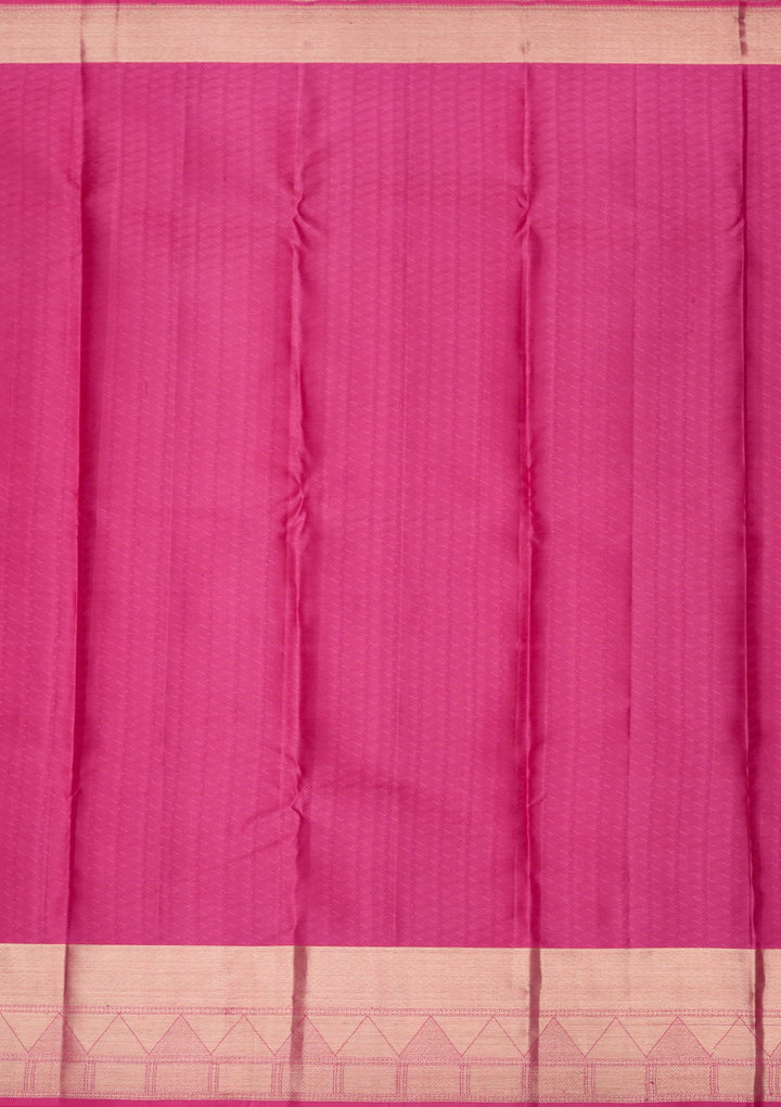 Beige Zariwork Pure Silk Saree-Koskii