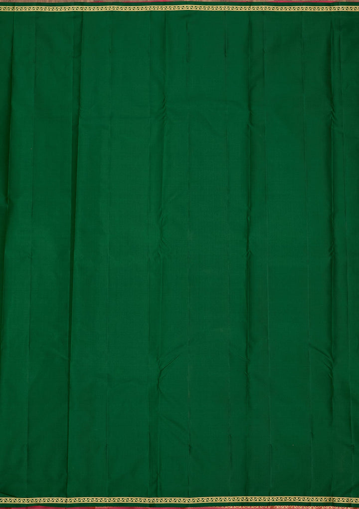 Pink Zariwork Pure Silk Saree-Koskii