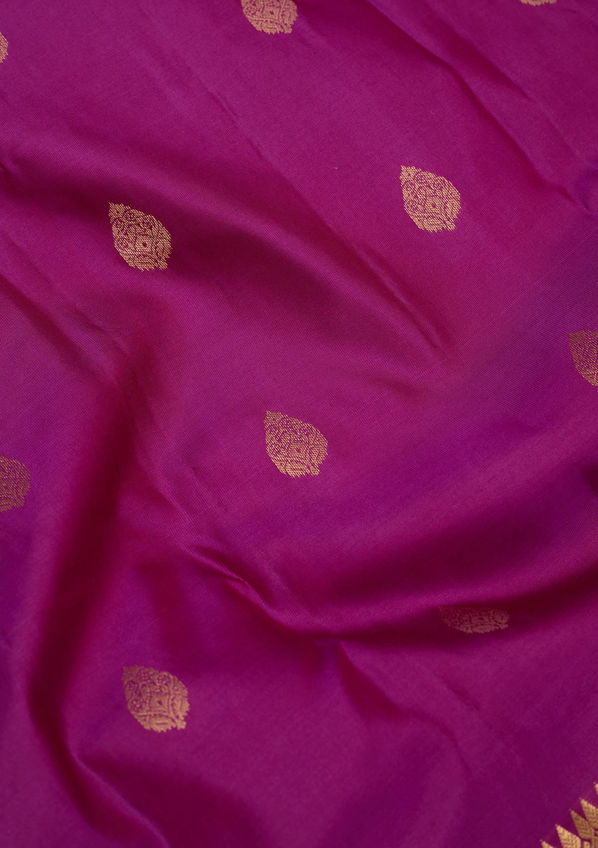 Purple Zariwork Pure Silk Saree-Koskii