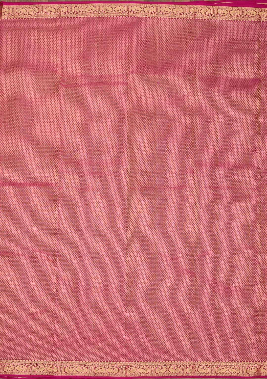 Dark Maroon Zariwork Pure Silk Saree-Koskii