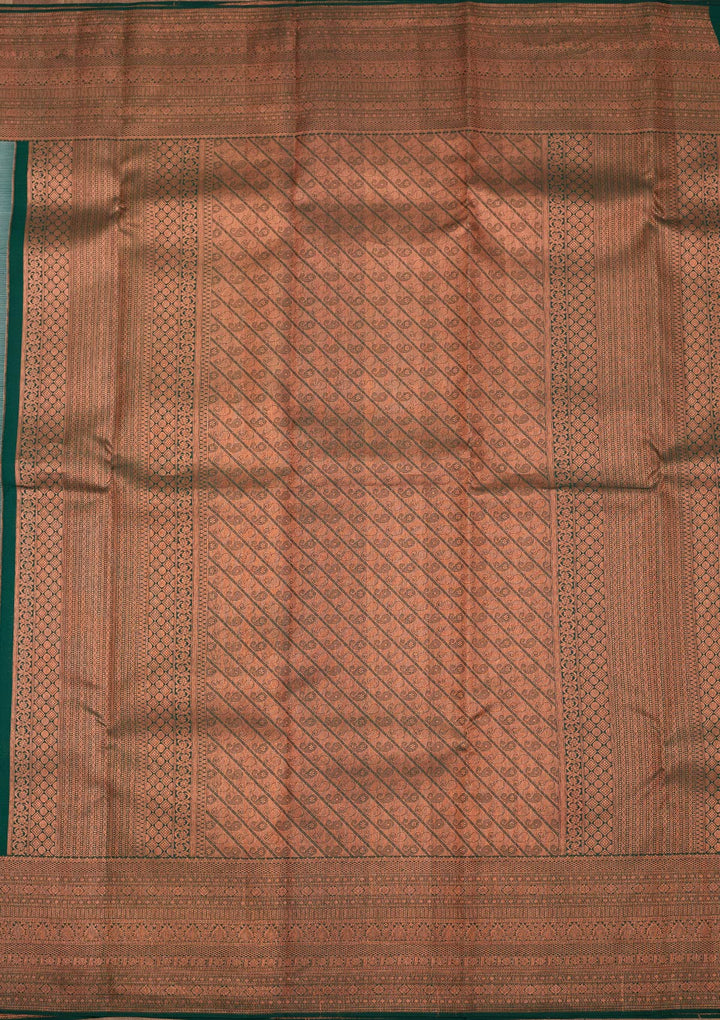 White Zariwork Pure Silk Saree-Koskii