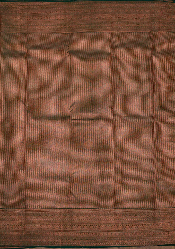 White Zariwork Pure Silk Saree-Koskii