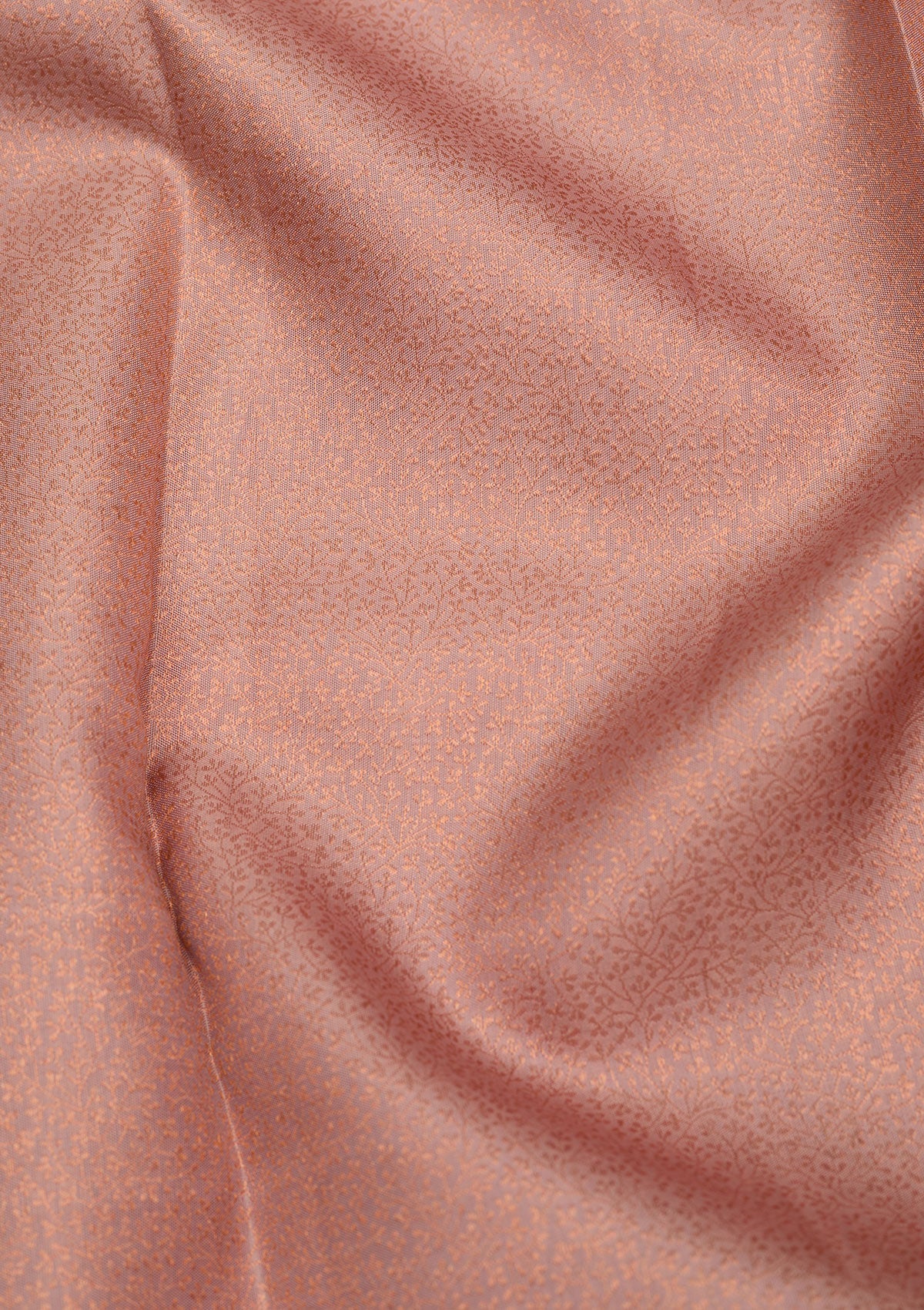 Peach Zariwork Pure Silk Saree-Koskii