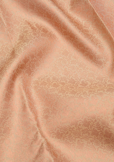 Beige Zariwork Pure Silk Saree-Koskii