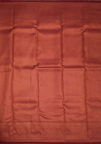 Beige Zariwork Pure Silk Saree-Koskii