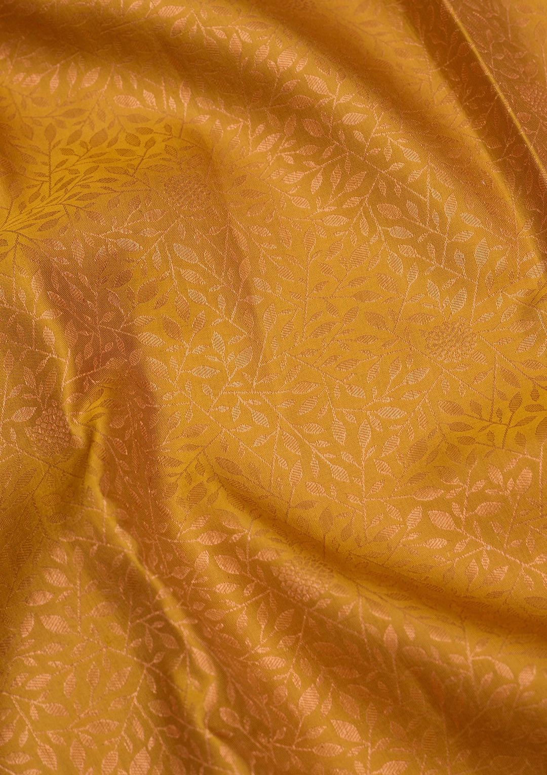 Yellow Zariwork Pure Silk Saree-Koskii