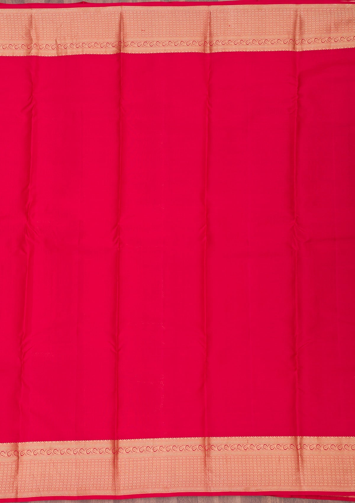 Red Zariwork Pure Silk Saree-Koskii