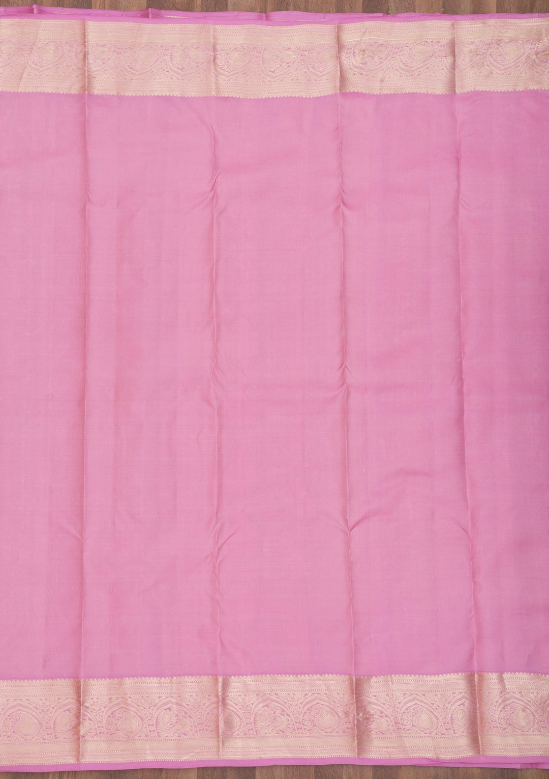 Pink Zariwork Pure Silk Saree-Koskii