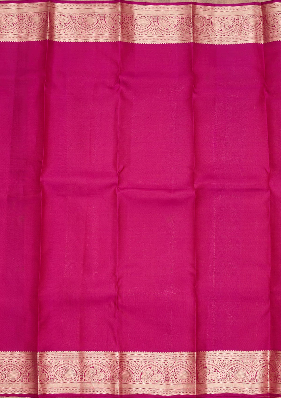 Purple Zariwork Pure Silk Saree-koskii