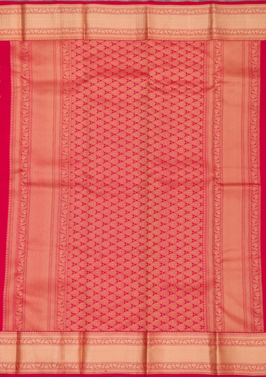Maroon Zariwork Pure Silk Saree-Koskii