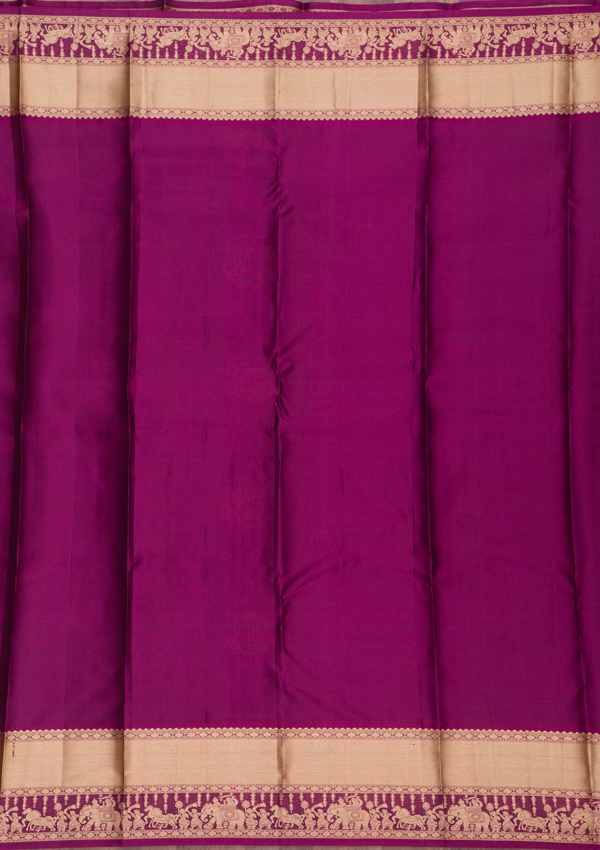 Royal Blue Zariwork Pure Silk Saree-Koskii