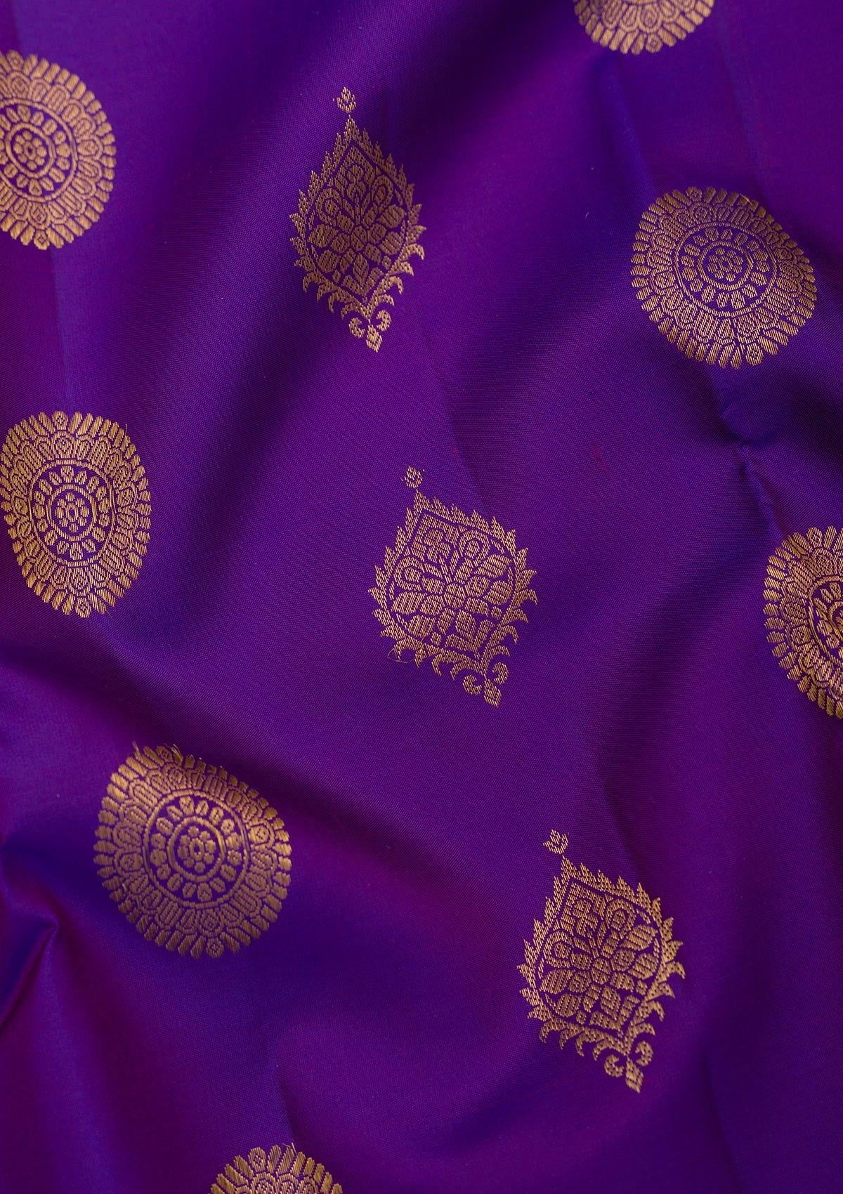 Royal Blue Zariwork Pure Silk Saree-Koskii