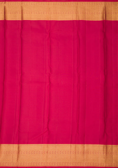 Gold Zariwork Pure Silk Saree-Koskii