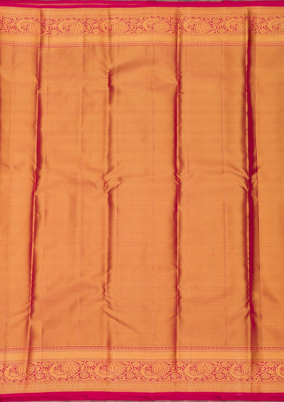Gold Zariwork Pure Silk Saree-Koskii
