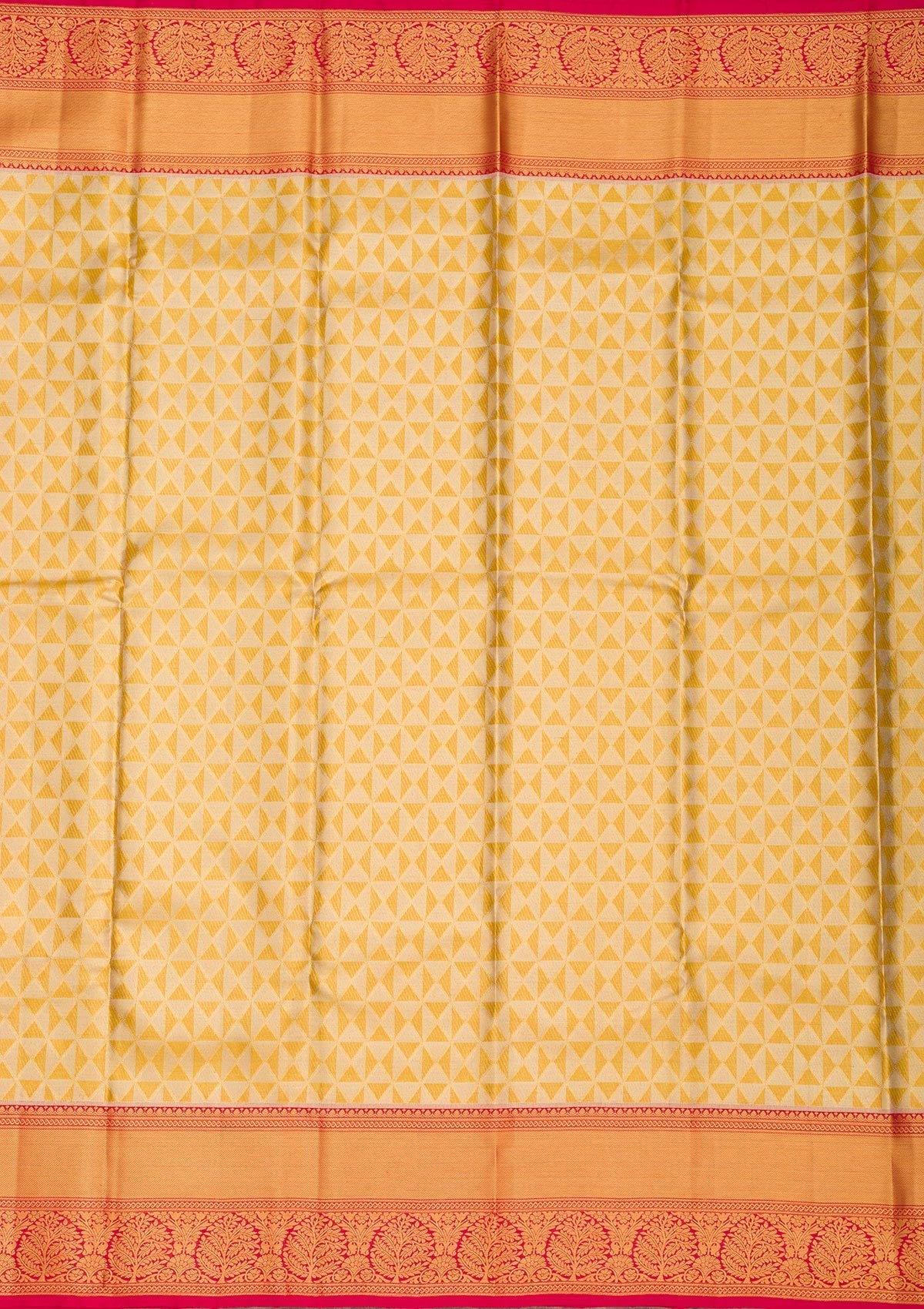 Gold Zariwork Pure Silk Saree-Koskii
