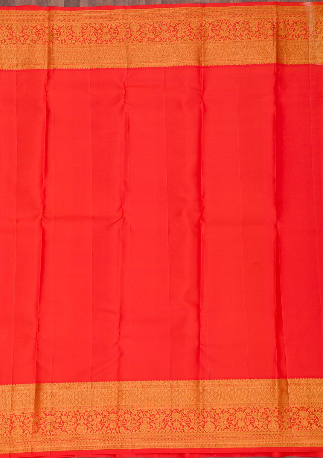 Red Zariwork Pure Silk Saree-Koskii