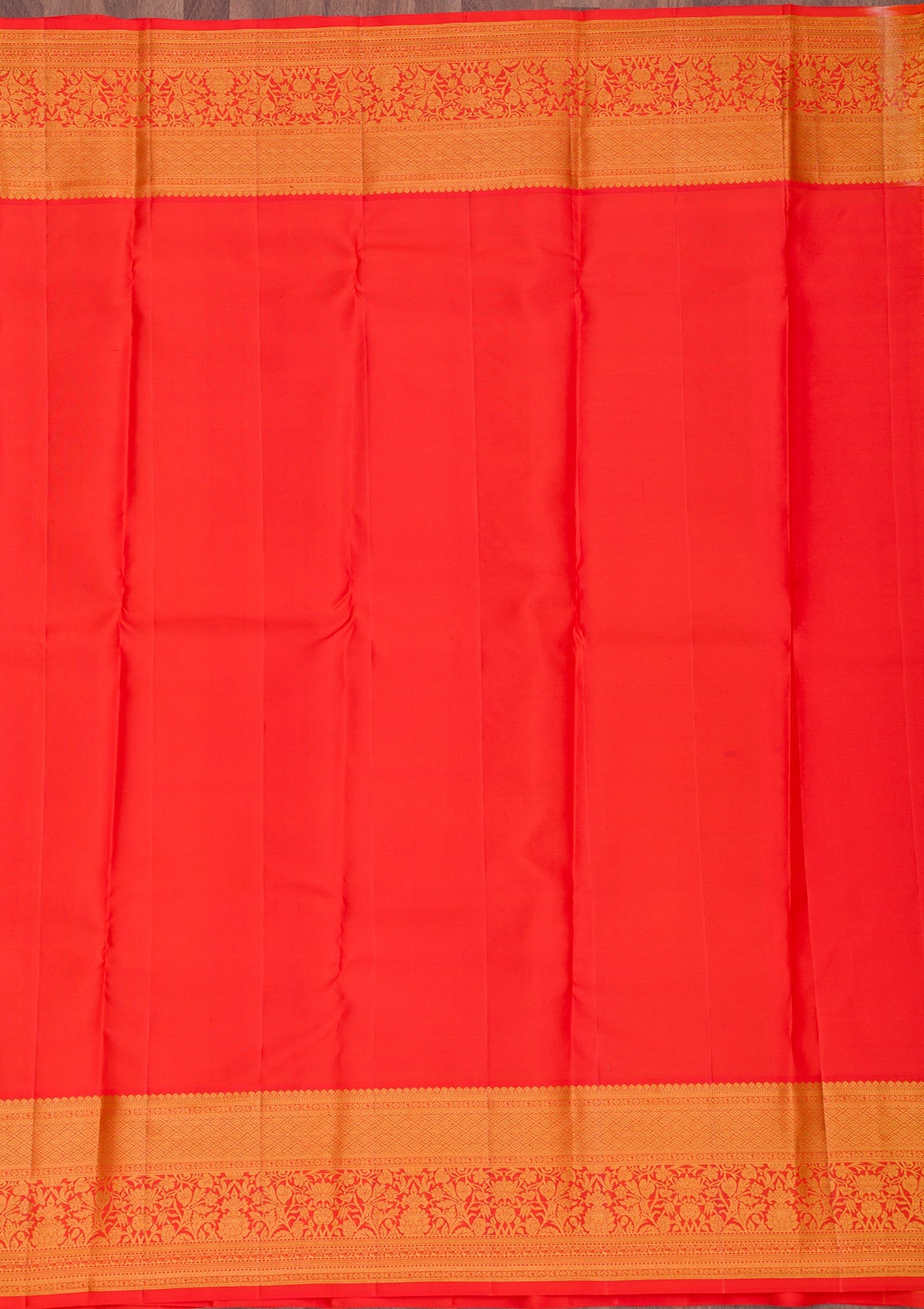 Red Zariwork Pure Silk Saree-Koskii