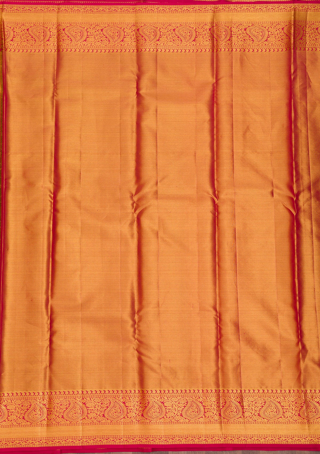 Gold Zariwork Pure Silk Saree-Koskii