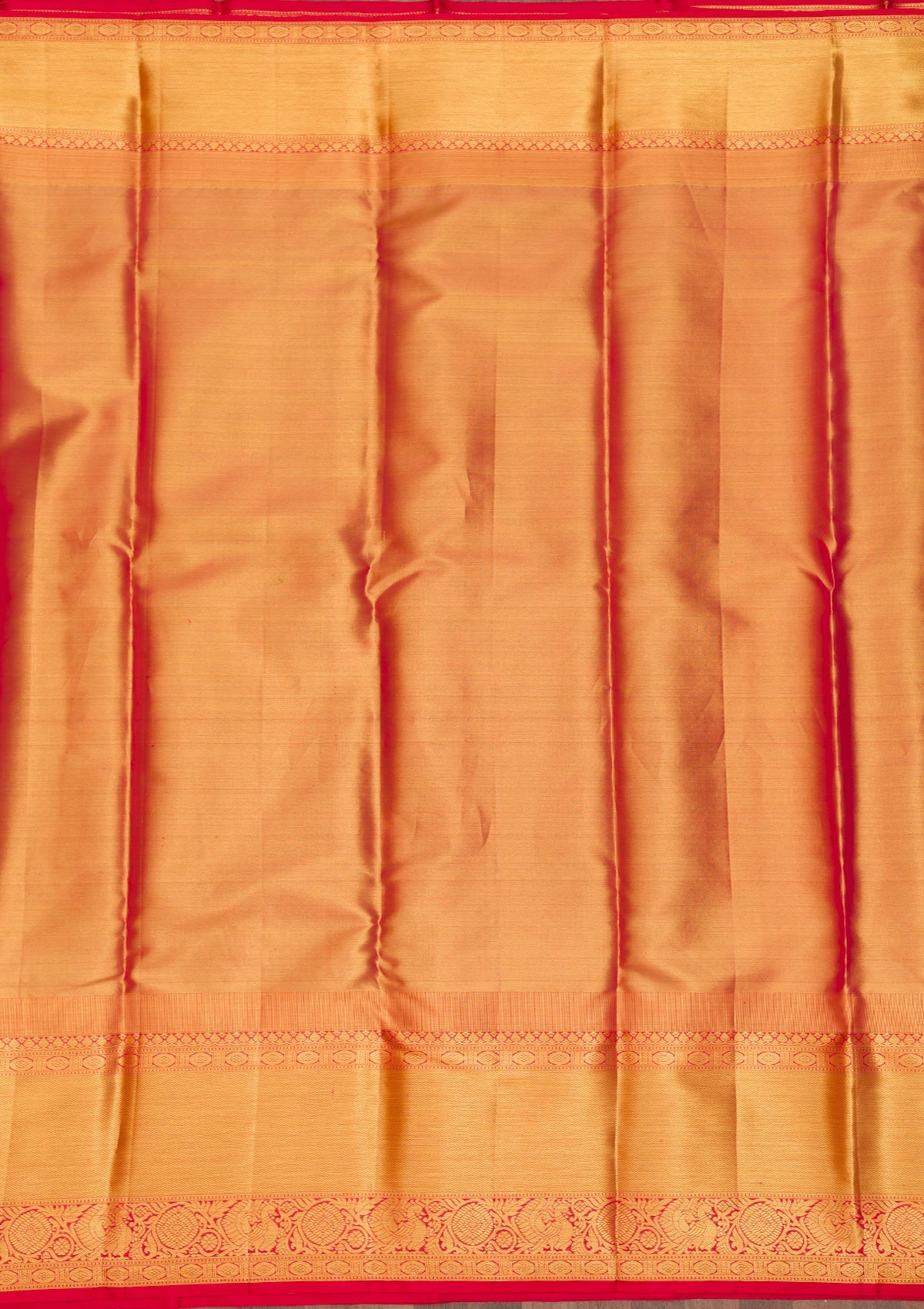 Gold Zariwork Pure Silk Saree-Koskii