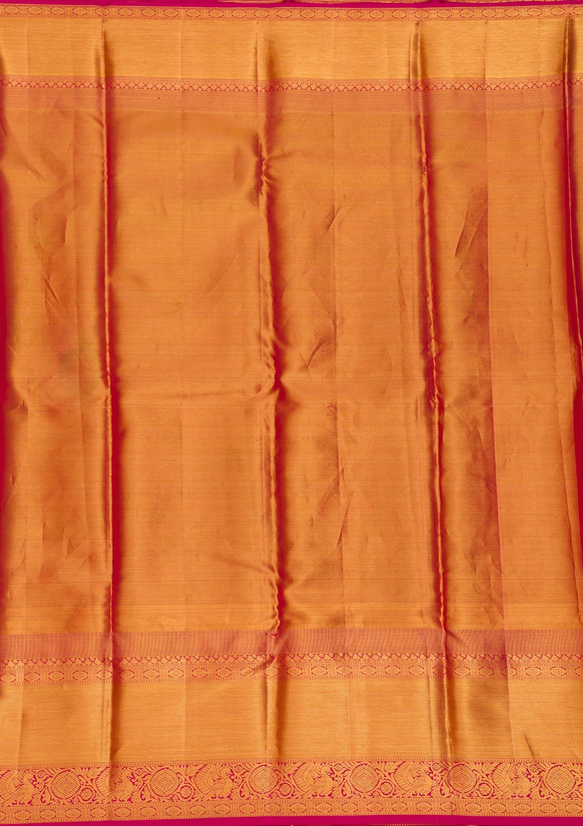 Gold Zariwork Pure Silk Saree-Koskii