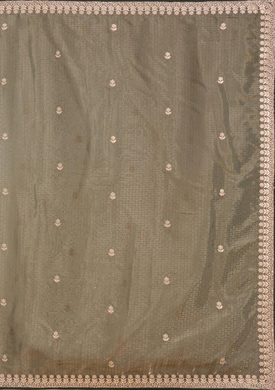 Mehendi Gotapatti Organza Saree-koskii