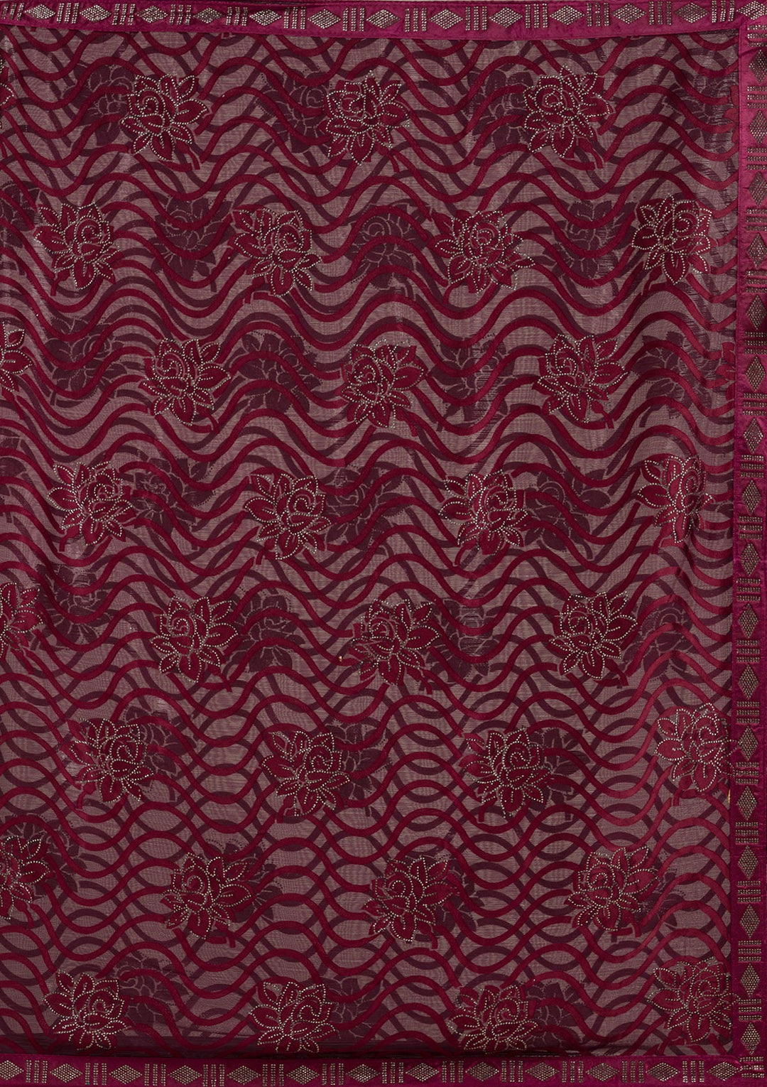 Grey Zariwork (Gold) Banarasi Unstitched Salwar Suit-koskii