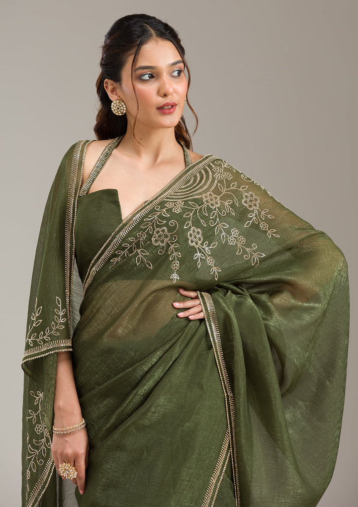 Purple Zariwork (Gold) Organza Readymade Salwar Suit-koskii