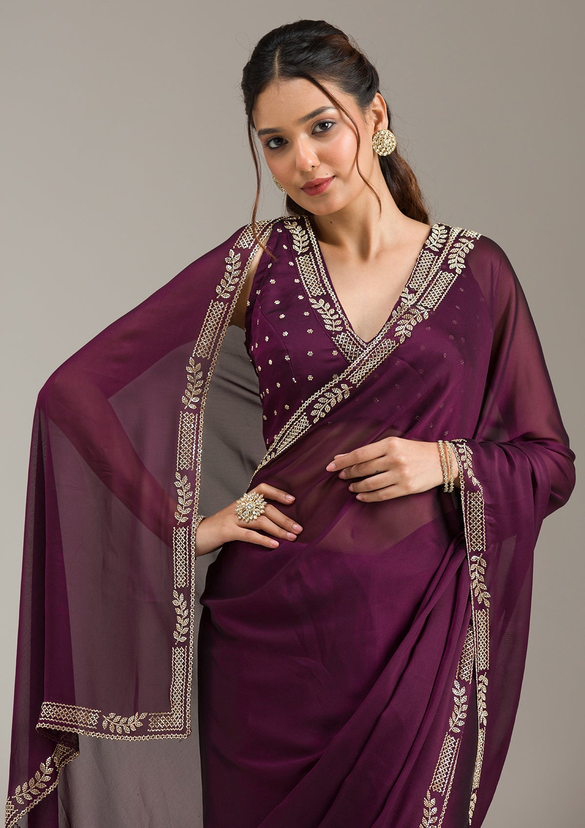 Pista Green Zariwork (Gold) Organza Readymade Salwar Suit-koskii