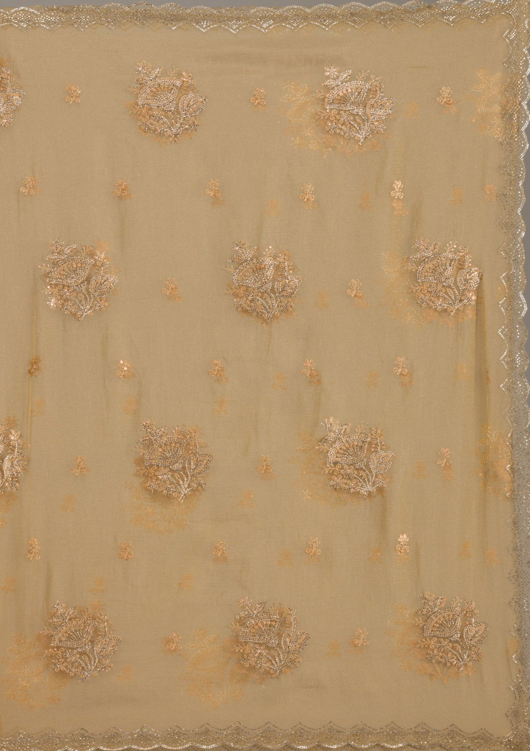 Pink Zariwork (Gold) Net Readymade Anarkali Suit-koskii
