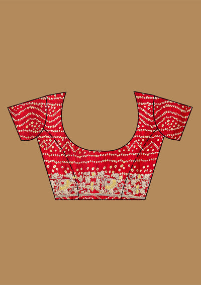 Mustard Zariwork (Gold) Tissue Saree-Koskii