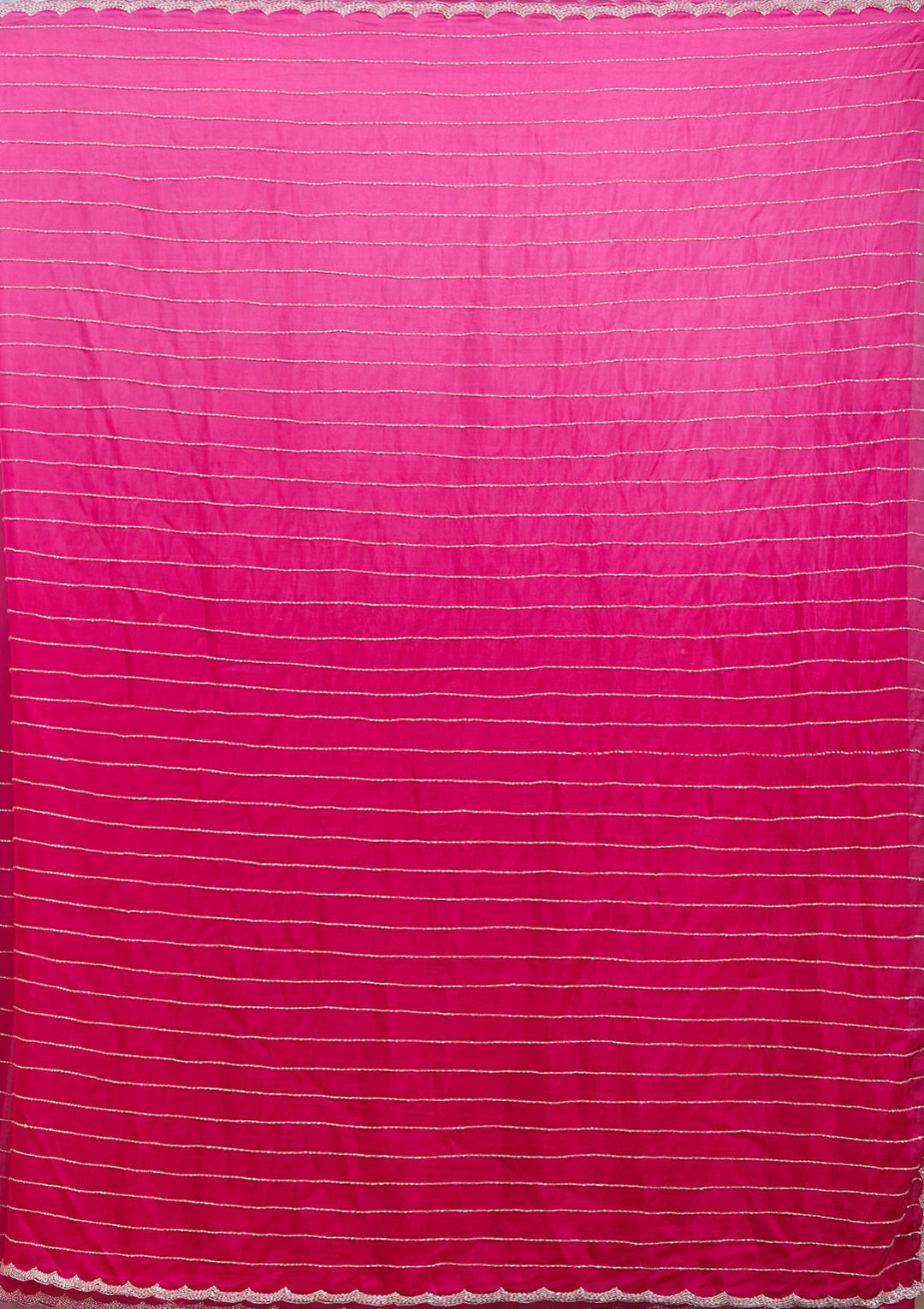 Rani Pink Cutdana Crepe Saree_koskii
