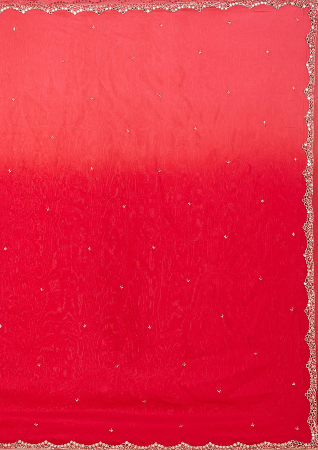 Red Cutdana Satin Saree_koskii