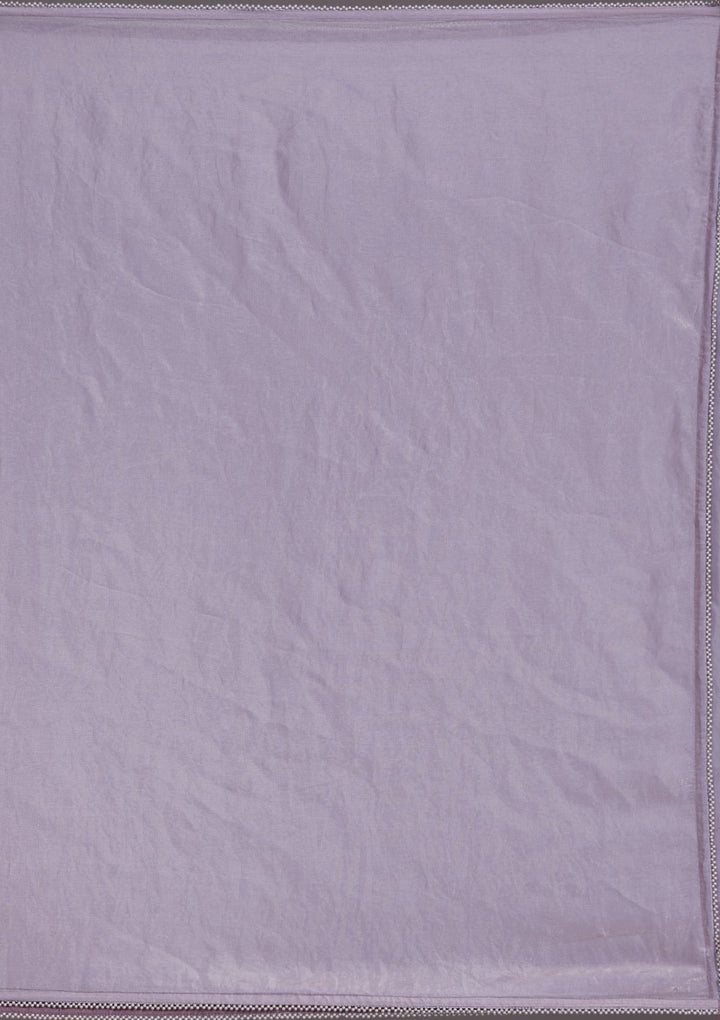 Lavender Pearlwork Tissue Saree_koskii