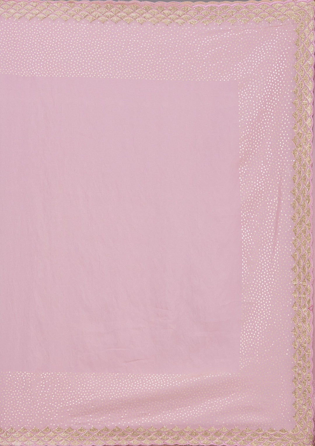 Lavender Sequins Tissue Saree