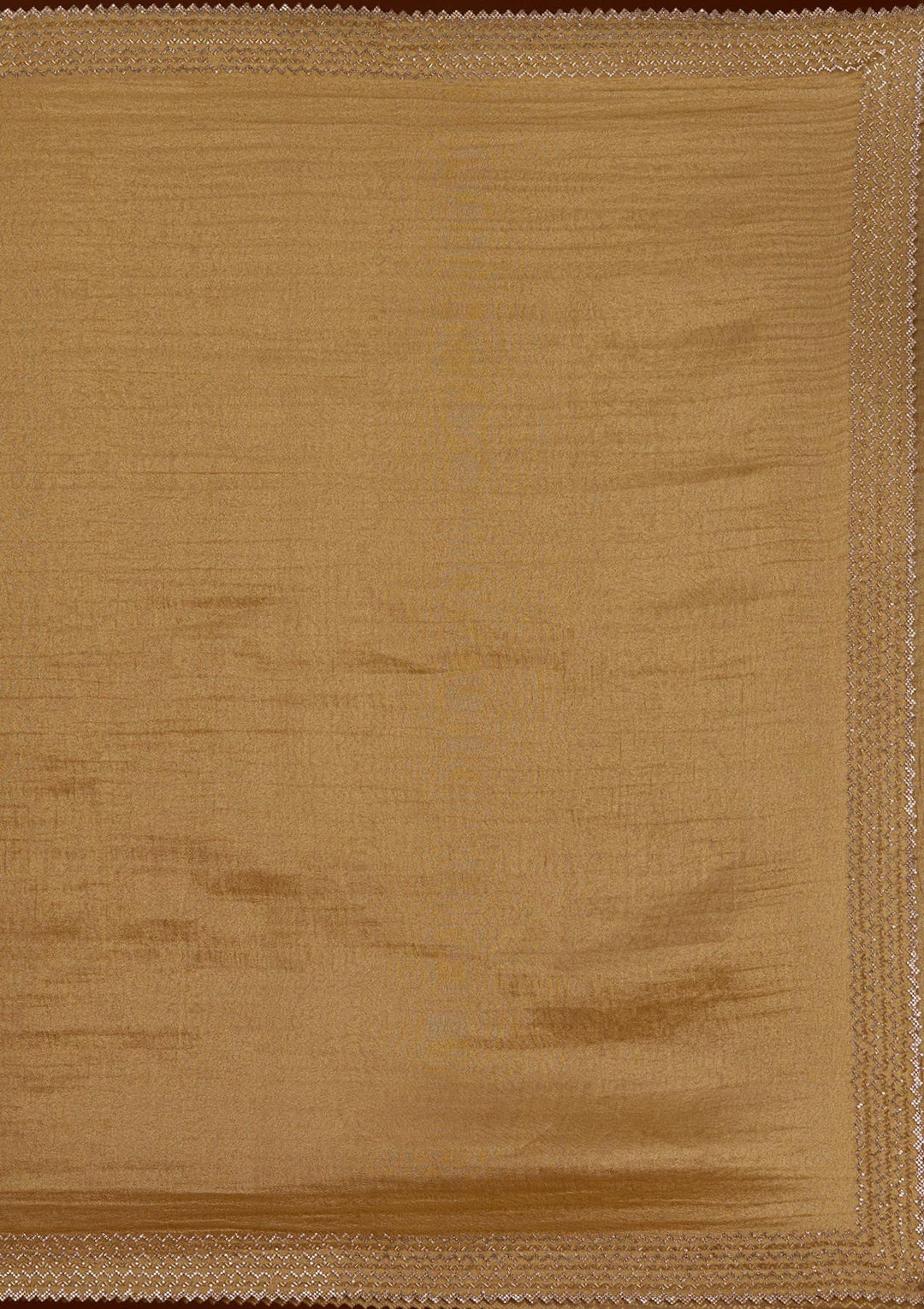 Blue Stonework (Gold) Organza Saree