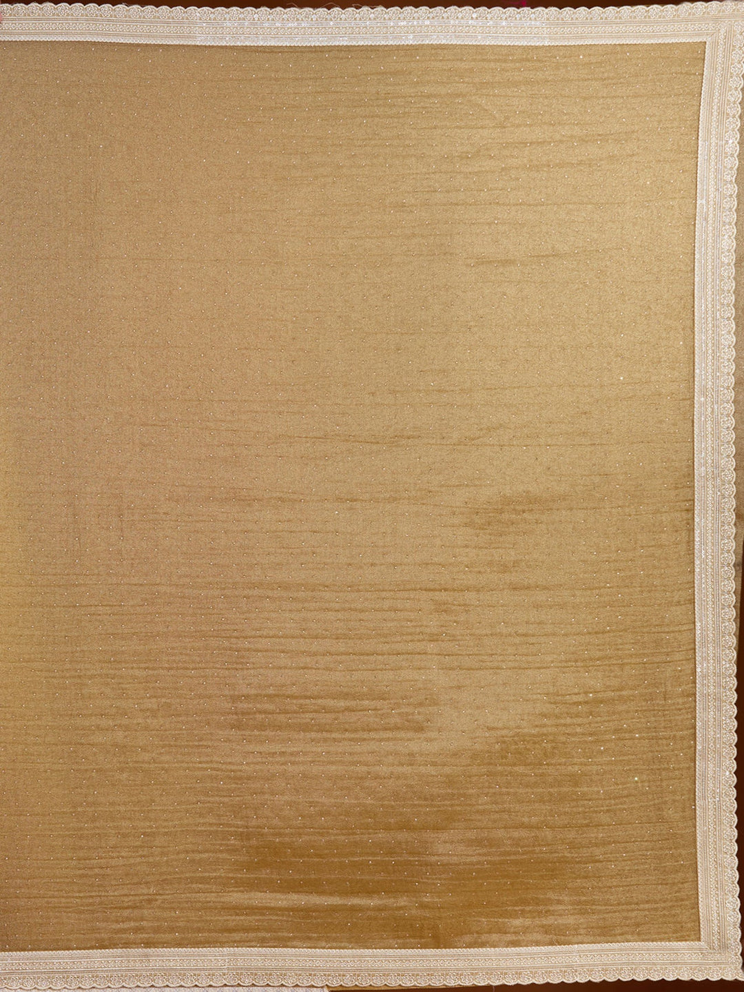 Mustard Zariwork (Gold) Tissue Saree