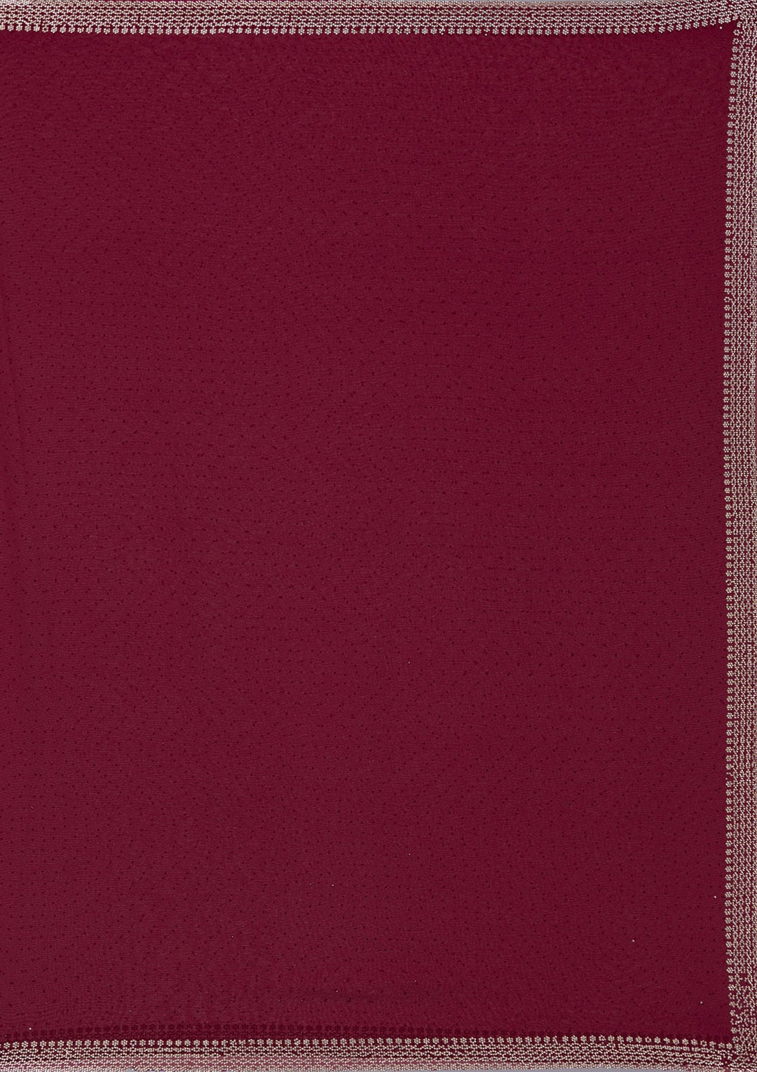 Maroon Stonework (Gold) Georgette Saree_koskii