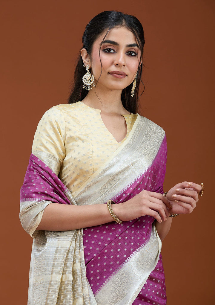 Wine Null Silk Silk_Saree_koskii