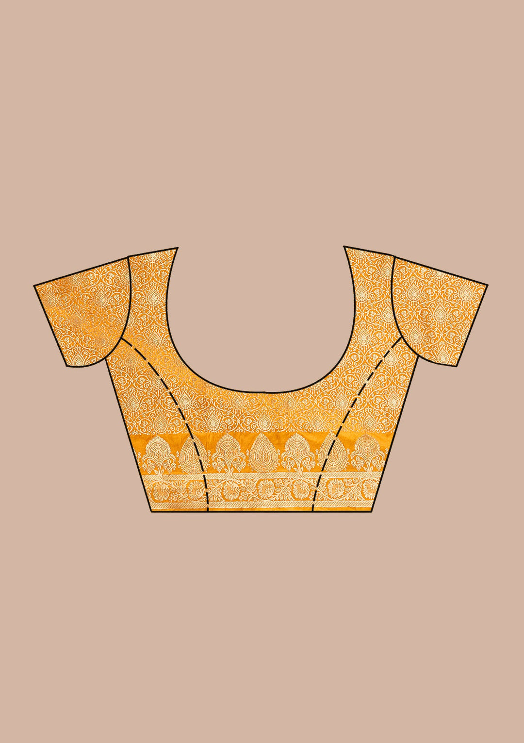 Wine Banarasi Silk Saree-Koskii
