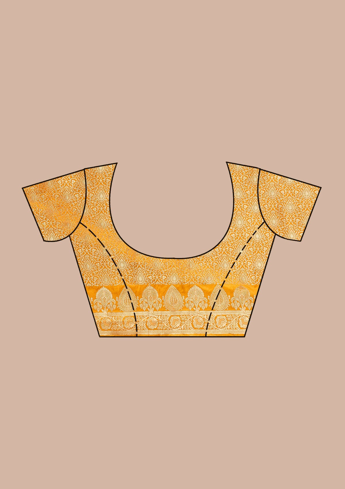 Wine Banarasi Silk Saree-Koskii