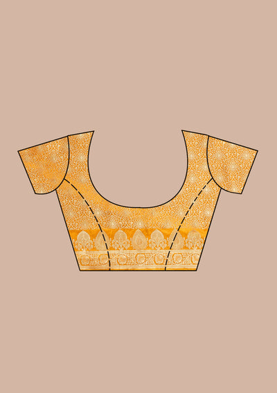 Wine Banarasi Silk Saree-Koskii