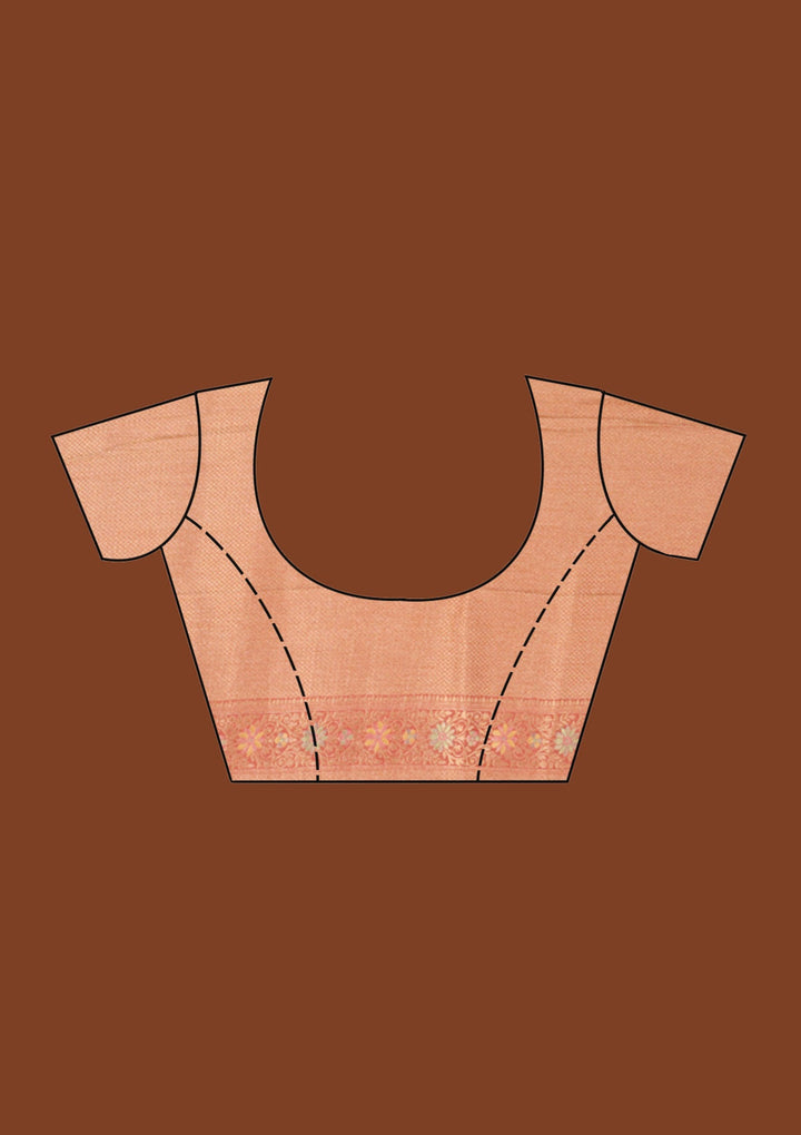 Baby Pink Null Silk Silk_Saree_koskii