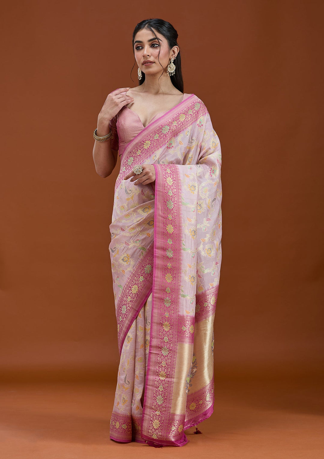 Lavender Null Silk Silk_Saree_koskii